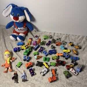 Kinder Surprise Toy Lot With Plush Kinder Rabbit​​​​​